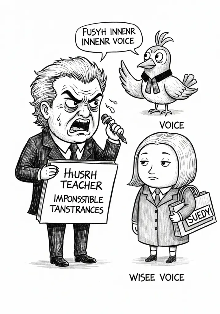 Your inner critic as a character