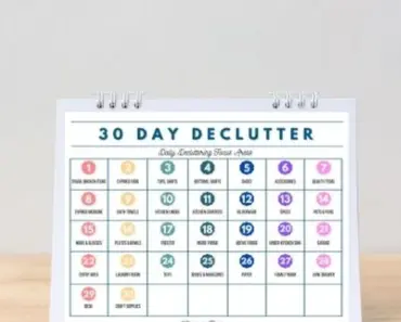 An Easy 30 Day Declutter Challenge You Can Start Today!
