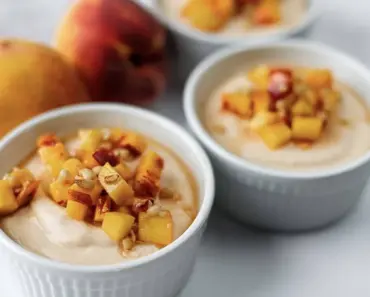 Fresh Peach Mousse Recipe