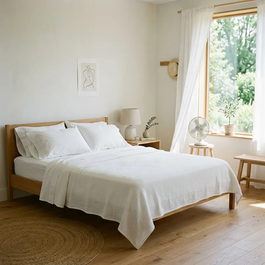 Summer- keep the bed cool, not sticky
