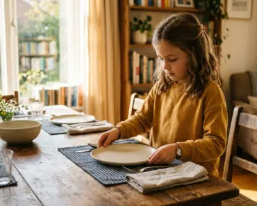 az child setting dinner table hero 169