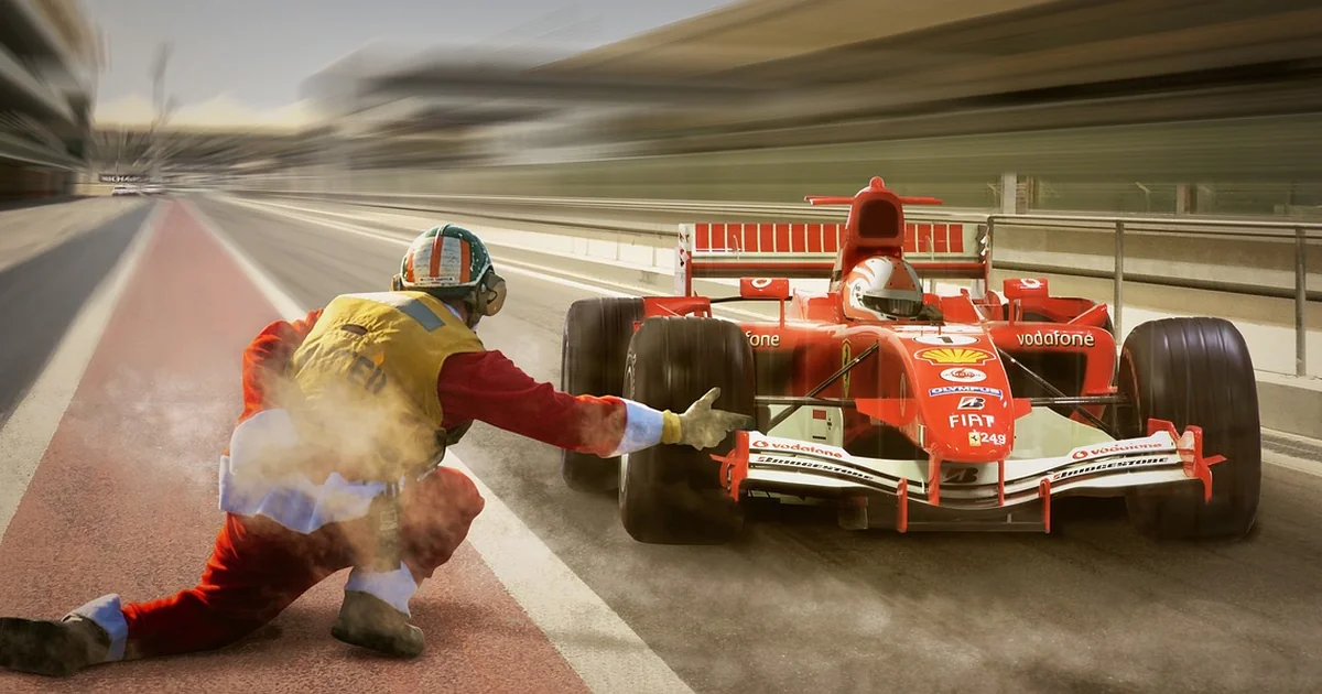 Why Do Drivers Drive Left to Right F1 formula racing car track