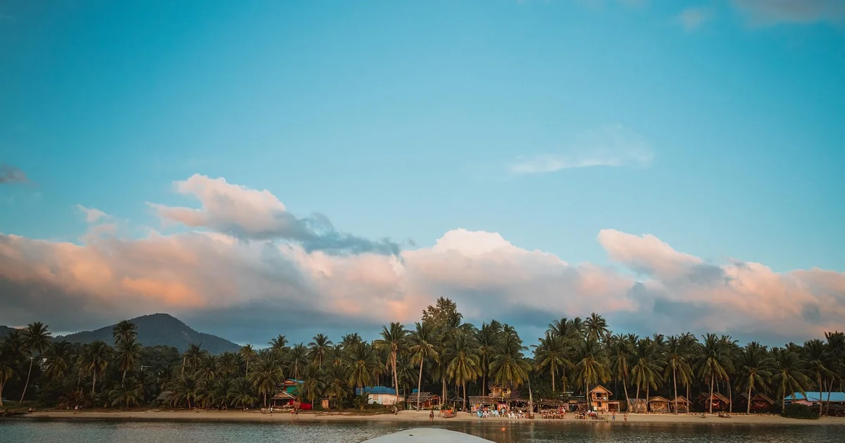 What Beach Was Mamma Mia Filmed on tropical sandy beach turquoise water