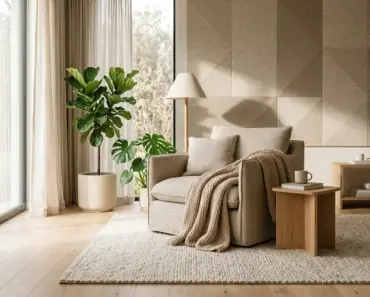 The Echo Chamber Living Room: Why Modern Hard Surfaces Spike Cortisol (and the Acoustic NRC Absorption Blueprint)