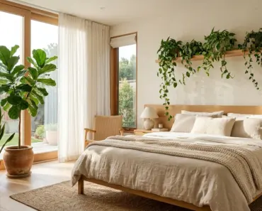 greenery bedroom ideas featured ai