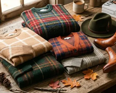 plaid sweater styles featured ai