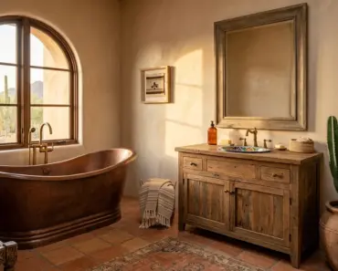 southwestern style bathrooms featured ai